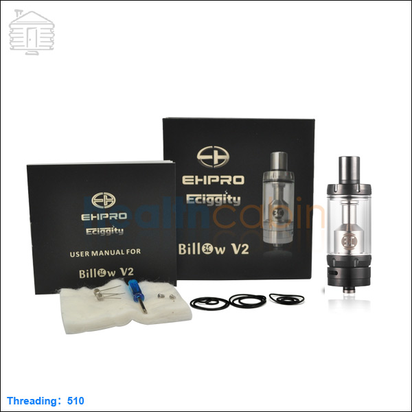 Ehpro Original Billow V2 Black RTA Atomizer 5ml
